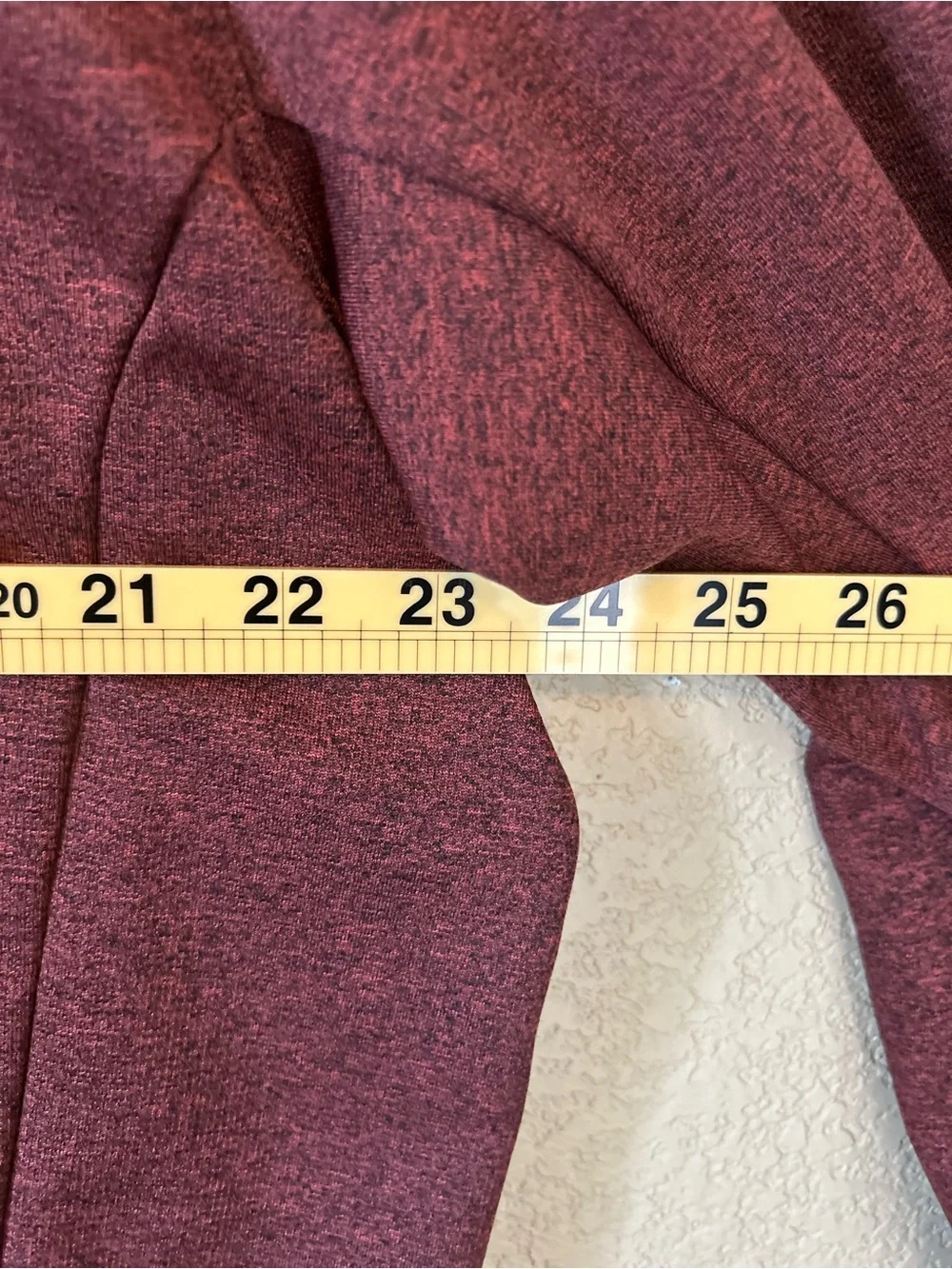 The North Face Canyonland 1/2 Zip Fleece Pullover XL Heathered Red Hiking Fall